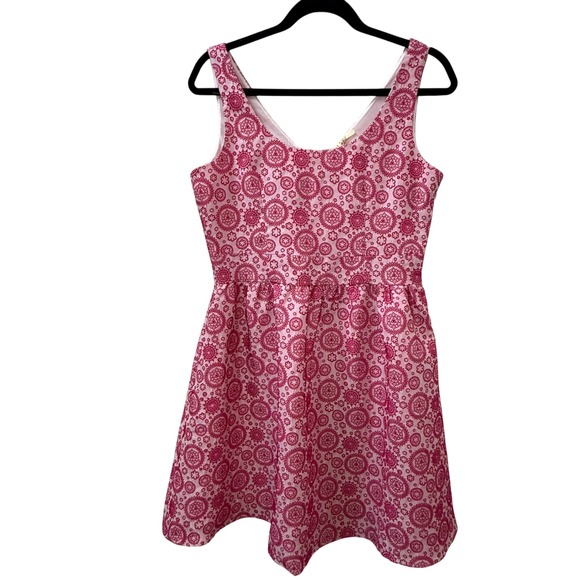 NWT Francescas Miami Pink Floral Sleeveless Dress - Summer Casual Party Medium - Picture 1 of 7